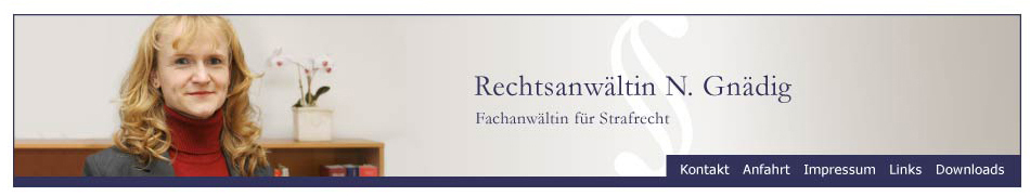 Rechtsanwältin N. Gnädig